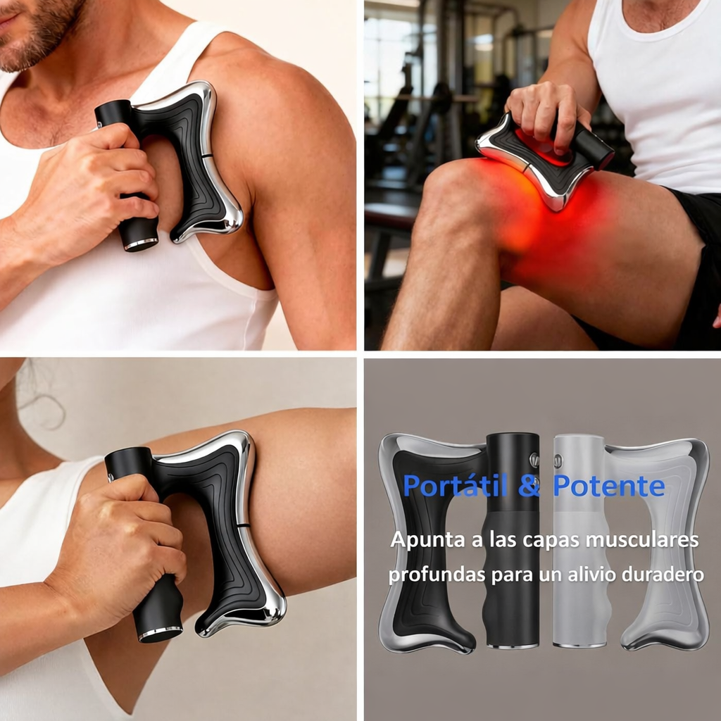 Pistola de Masaje Profesional – 3 Modos