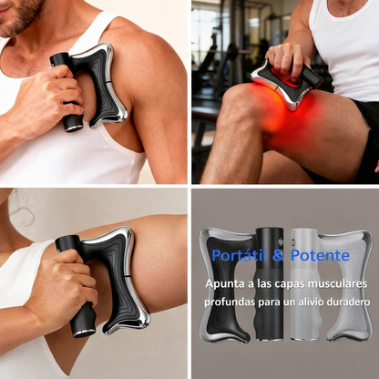 Pistola de Masaje Profesional – 3 Modos